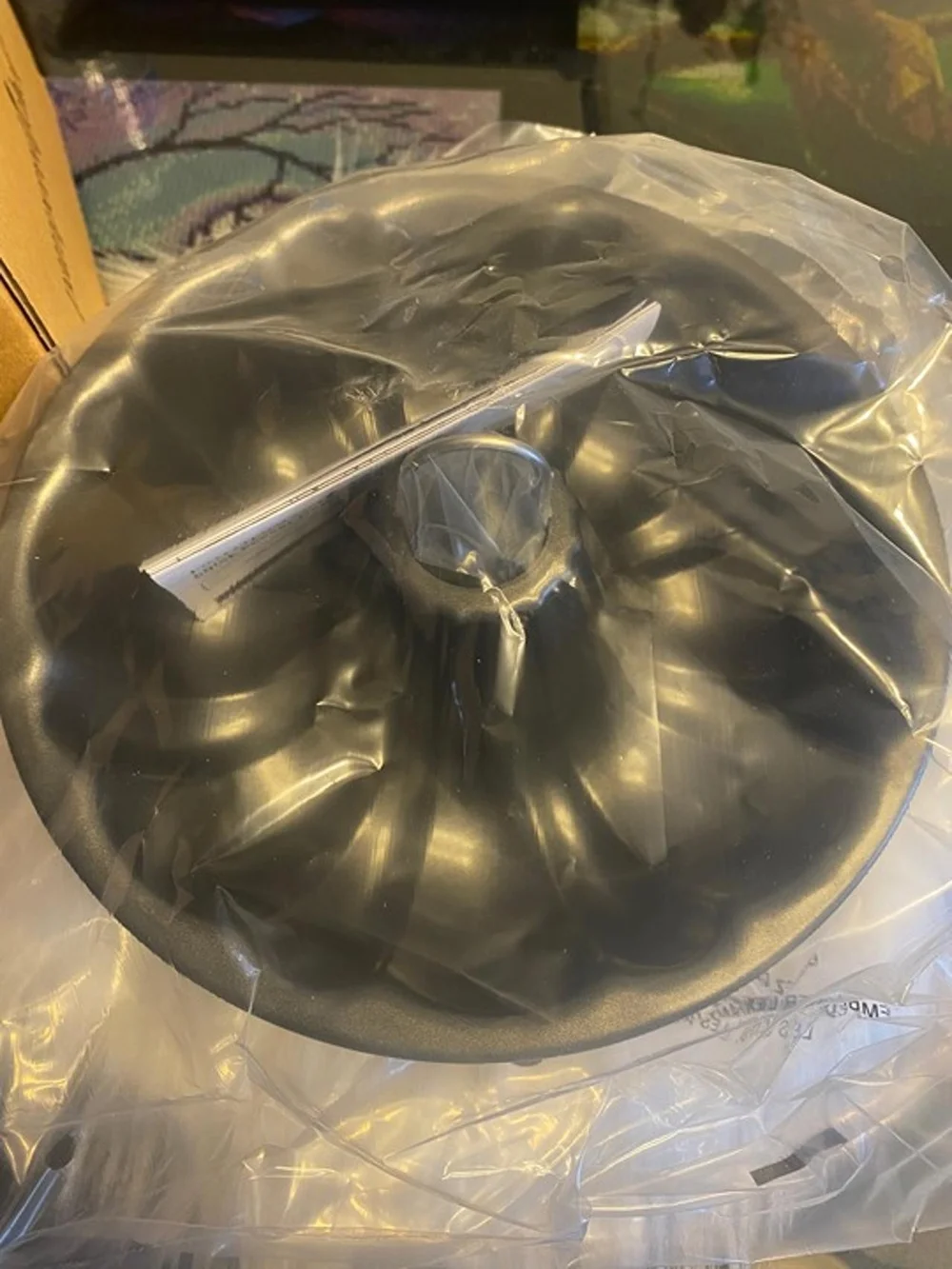 Pampered Chef Quick Cooker Fluted Cake Pan - Brown